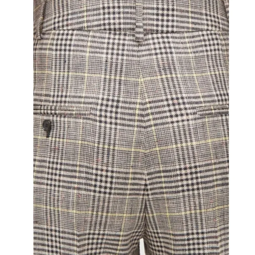 New ISABEL MARANT Ceyo Checked High-Rise Slim Fit Trouser Pants NWT 10 US/42 FR - Picture 7 of 15